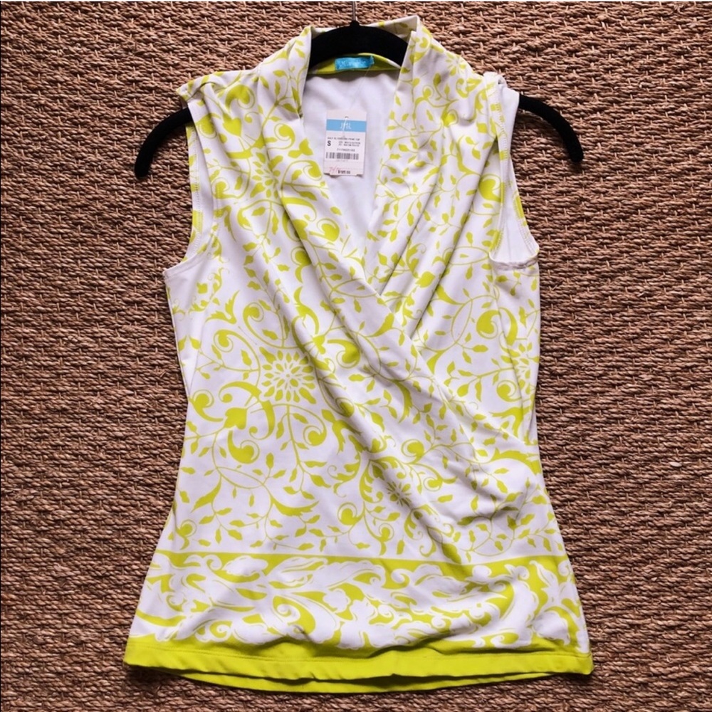 BRAND NEW J. McLaughlin Sleeveless Blouse
